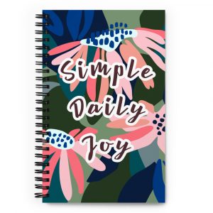 Where the Wild Flowers Are | Spiral Notebook | Journal for Mental Wellness and Wellbeing