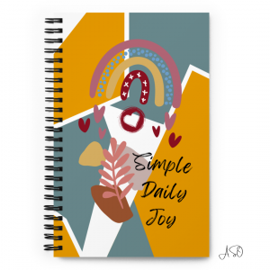 Let’s Go Bohemian | Spiral Journal Notebook |  Gift for self