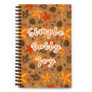 Autumn Leaves | Fall for Simple Daily Joy | Lovely Notebook Gift
