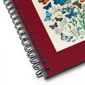 My Gratitude Journal | Vintage Butterflies | Dot Journal | Spiral Notebook