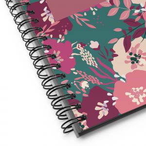 Anne Frank Inspired Spiral Notebook (Resilient)