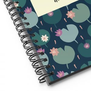 Anne Frank Inspired Spiral Notebook (Lotus Green)