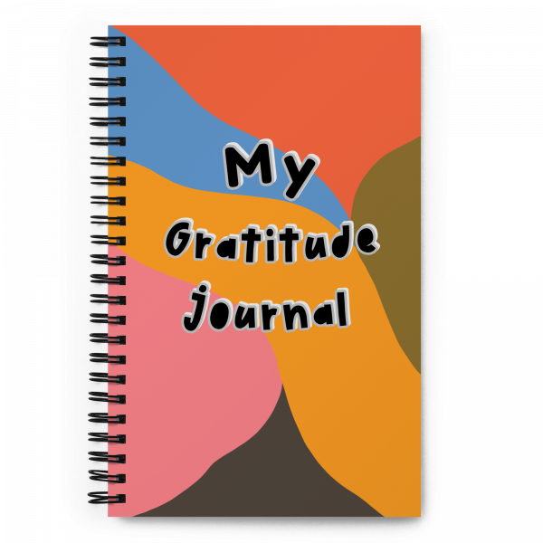 funky gratitude notebook