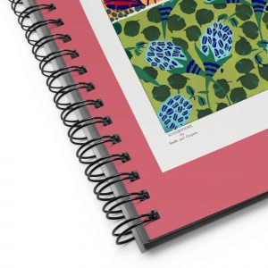 Seguy Notebook (Salmon)  | Spiral Journal | Artisan Collection