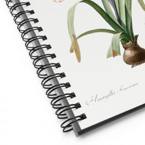 Splendid Amaryllis | Spiral Notebook