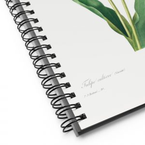 Elegant Tulip | Spiral Notebook