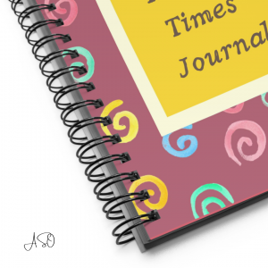 My Happy Times Journal | Simple Daily Joy | Dotted Spiral Notebook