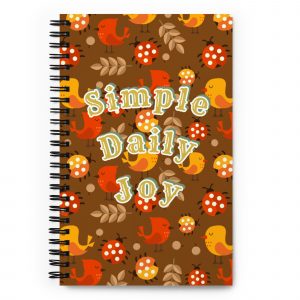 Autumn Joy | Fall Inspiration | Spiral Notebook | Perfect Gift for Joy