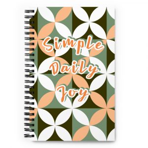 Cathedral Window | Simple Daily Joy | Journal | Spiral Notebook