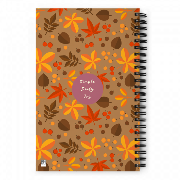 Autumn Leaves | Fall Inspired | Notebook