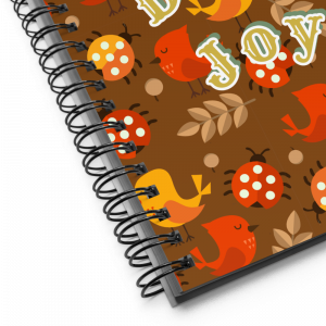 Rich Tones | Fall Inspiration | Spiral Notebook | Perfect Gift for Joy