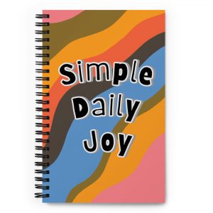 Wavy Journal Spiral Notebook