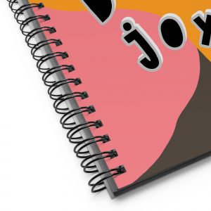 Joyful Gratitude Journal Spiral Notebook