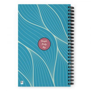 Willie Nelson Wavy & Groovy | Thankful Heart Spiral Notebook