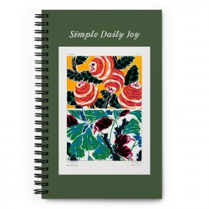 Seguy Notebook (Olive)  | Spiral Journal | Artisan Collection