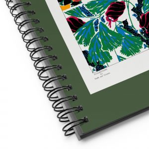 Seguy Notebook (Olive)  | Spiral Journal | Artisan Collection