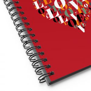 Love Matters Notebook | Redeeming Love (Red)
